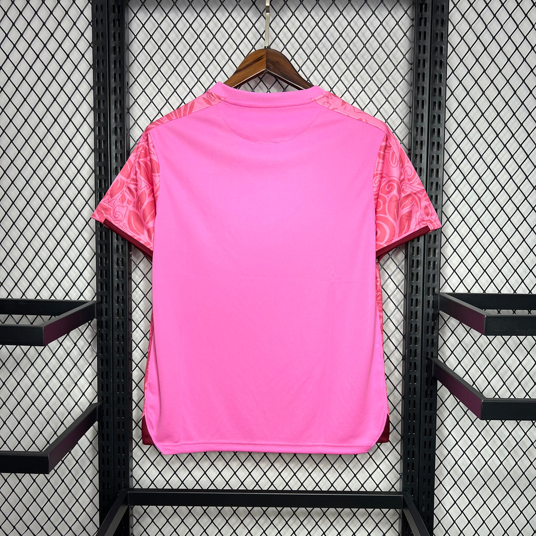 Camiseta Palestina Fútbol 2025 Rosa (Pink)