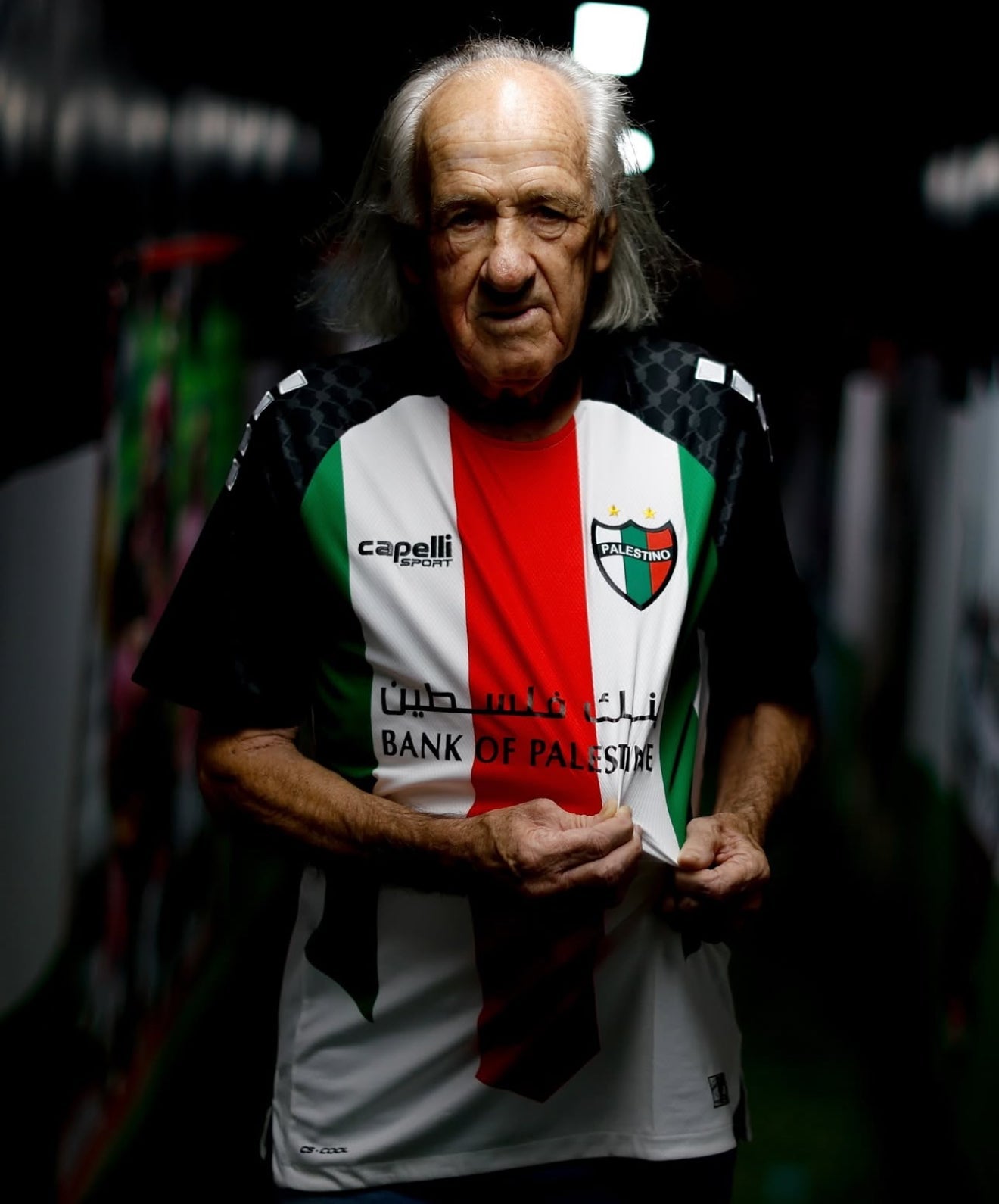 Camiseta Palestino Chile Futbol 2025 Local Primera