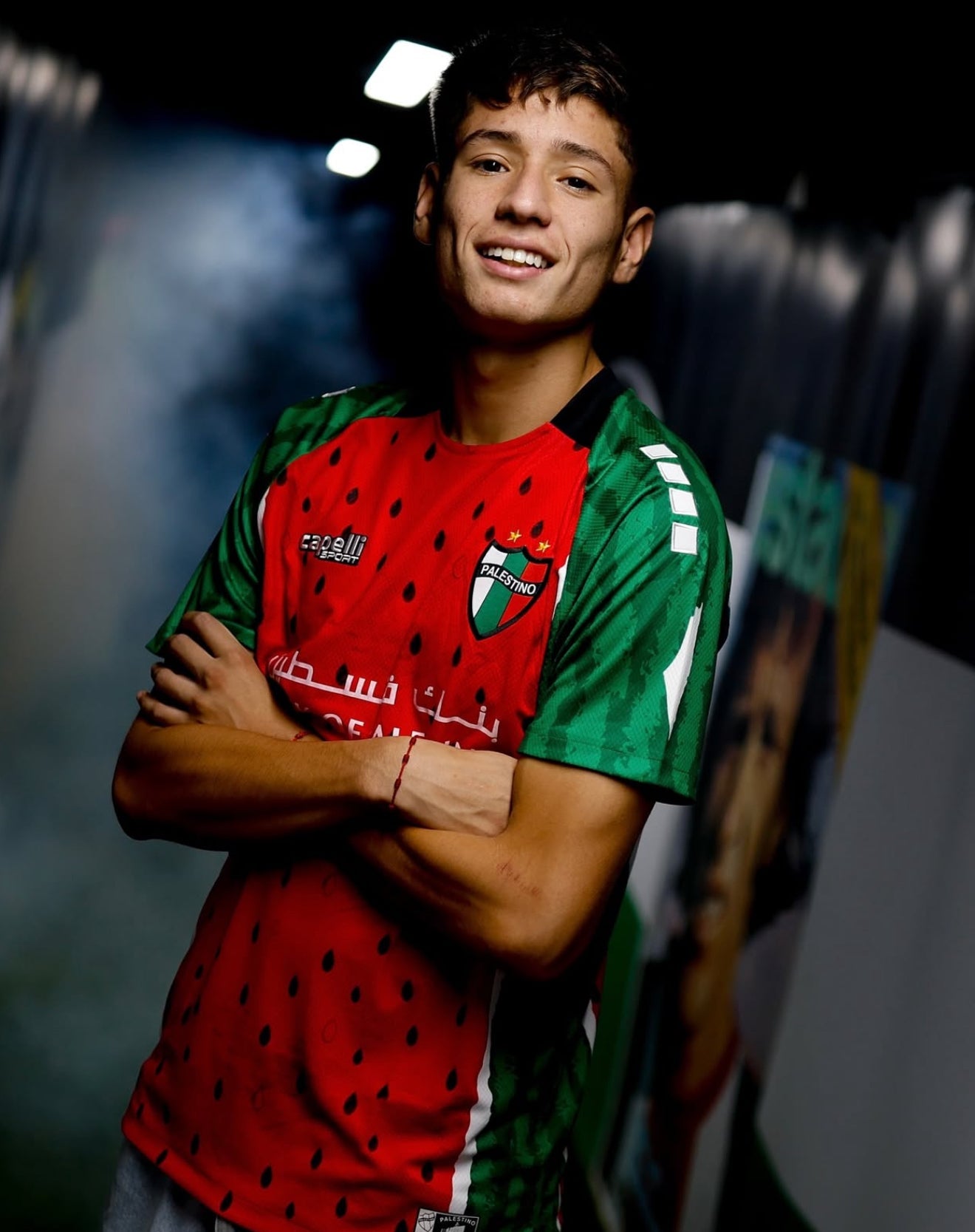 Camiseta Club Palestino Chile Futbol 2025 Sandia 🍉