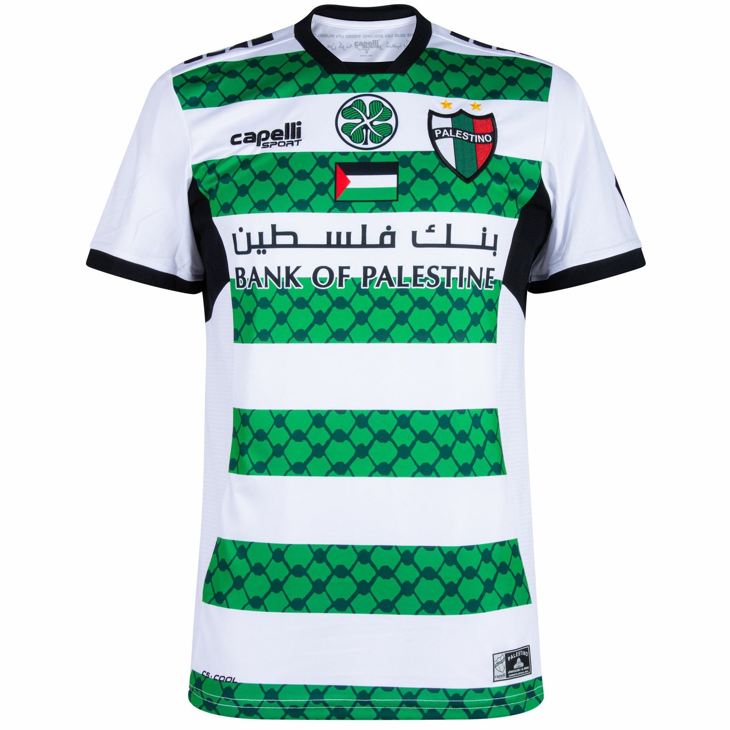 Camiseta Palestino Futbol Celtic Chile 2024